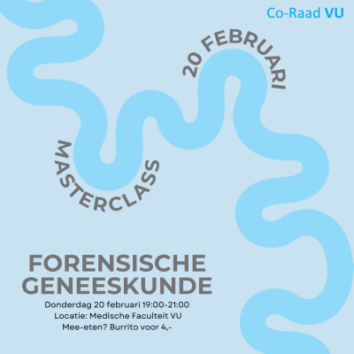 Masterclass Forensische Geneeskunde ZONDER eten