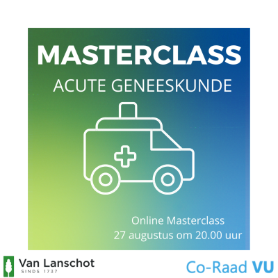 Online masterclass: Acute geneeskunde (VOL)